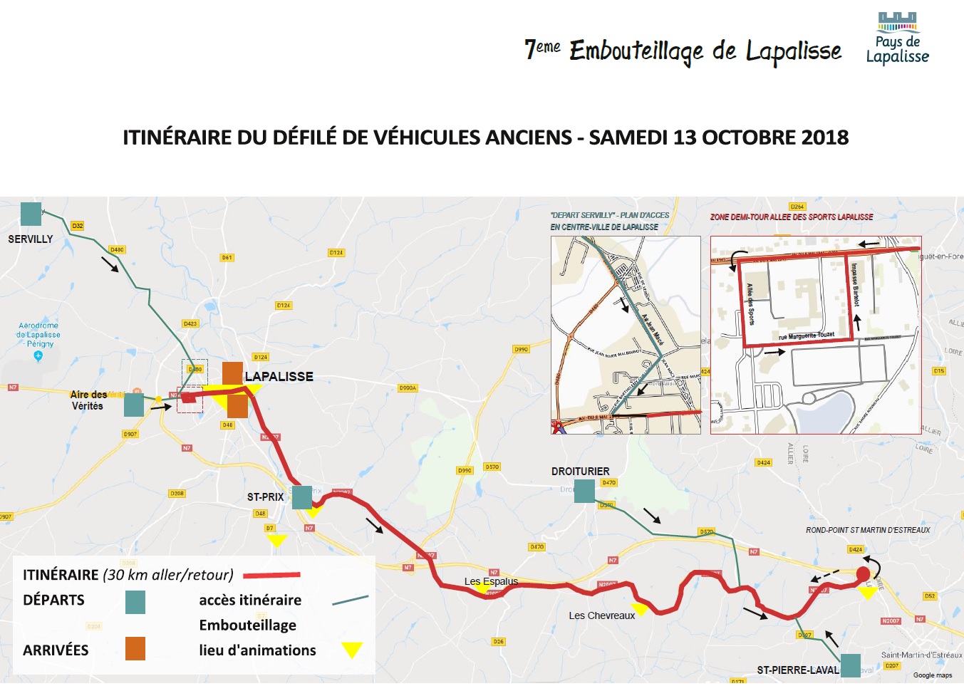 7ème Embouteillage N7 : Circuit 2018