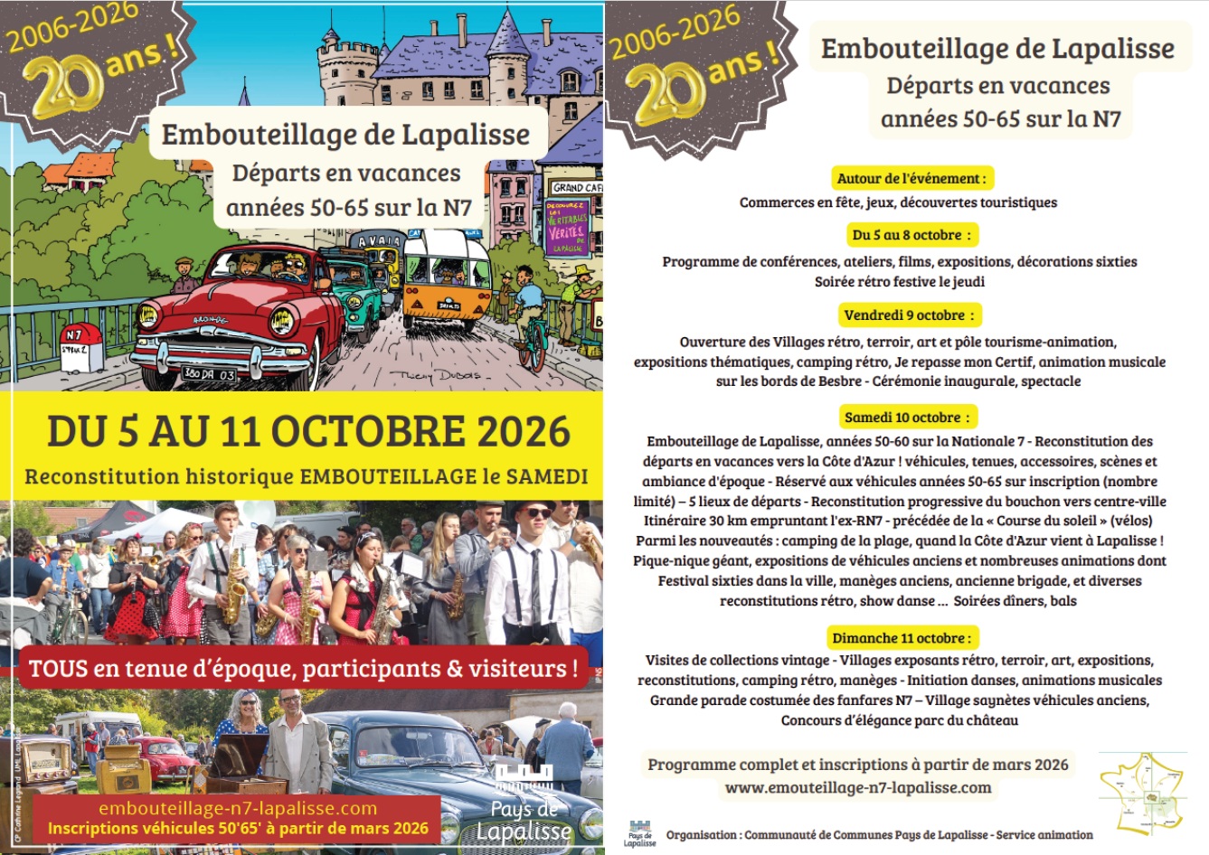 Embouteillage de Lapalisse - Rendez-vous en 2026 !